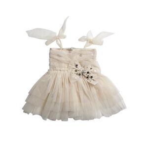 Marais Sky beige tutu dress